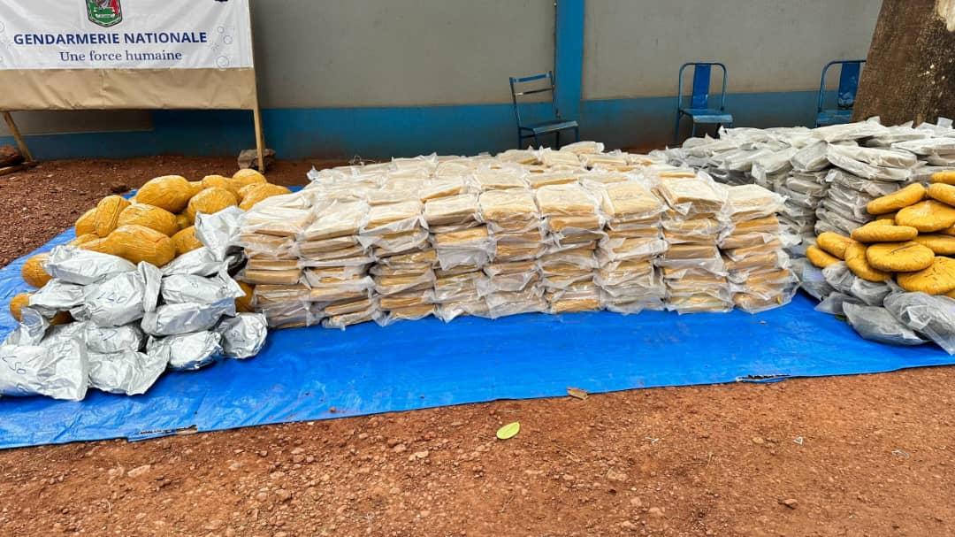 Burkina / Sécurité : plus de 780 kg de stupéfiants saisis à Faramana par la Gendarmerie