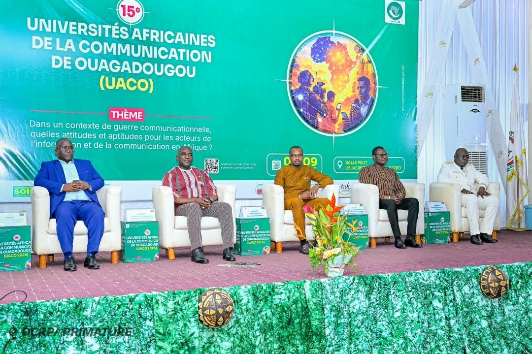 15ᵉ UACO : Rimtalba Jean Emmanuel Ouédraogo appelle à une communication africaine souveraine